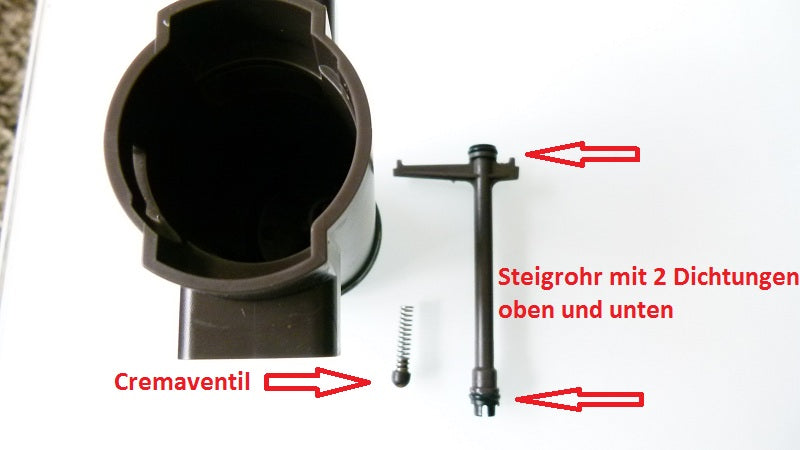 O-Ring Brühgruppe für Jura Impressa / Krups / AEG passend für den oberen und unteren Kolben der Brühgruppe