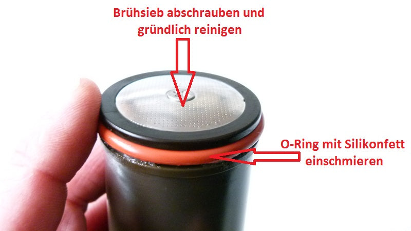 O-Ring Brühgruppe für Jura Impressa / Krups / AEG passend für den oberen und unteren Kolben der Brühgruppe