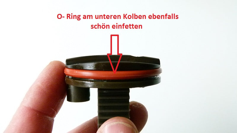 O-Ring Brühgruppe für Jura Impressa / Krups / AEG passend für den oberen und unteren Kolben der Brühgruppe