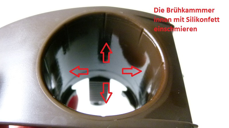 O-Ring Brühgruppe für Jura Impressa / Krups / AEG passend für den oberen und unteren Kolben der Brühgruppe